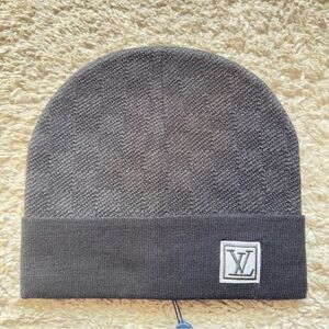 Louis Vuitton Charcoal Knit Beanie